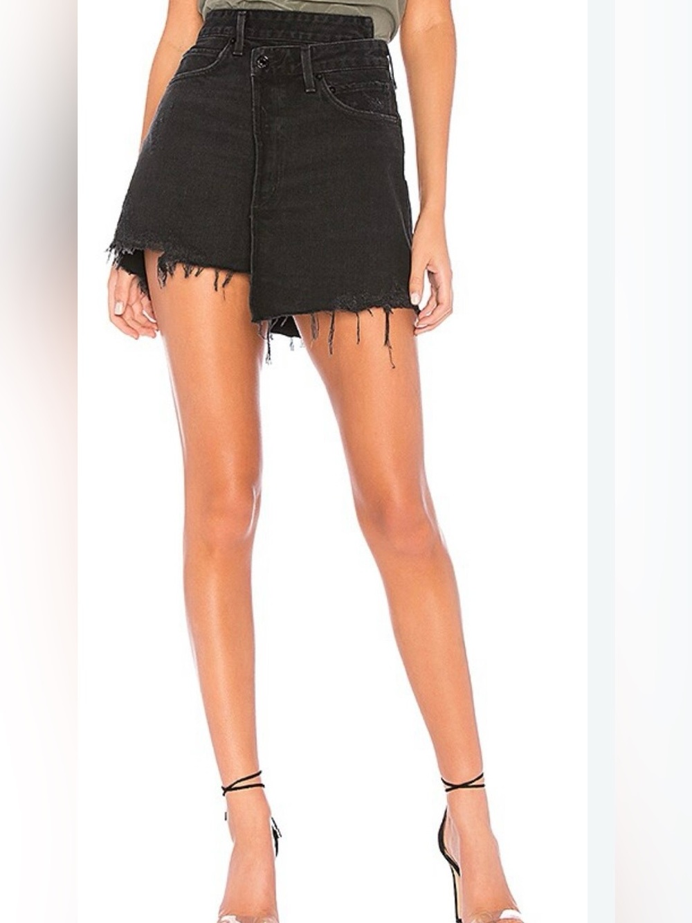 Agolde Criss Cross Skirt in Pivot Size 26
